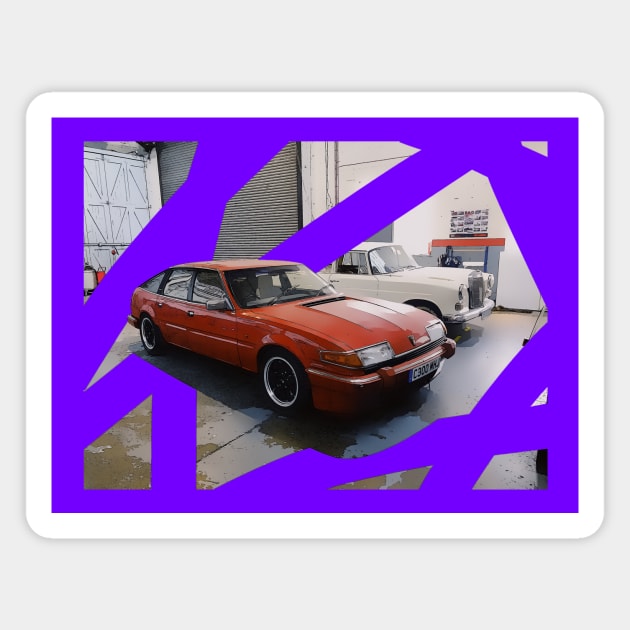 Rover SD1 Magnet by LUDENclassics